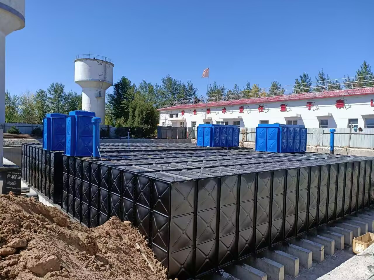 На какие проблемы следует обратить внимание при сварке резервуаров для воды BDF?